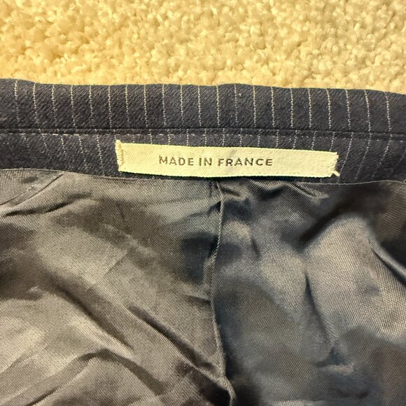 Yves Saint Laurent "Power Suit" style pinstripe jacket 100% wool 40R 36w - Picture 3 of 13